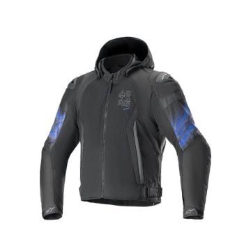 Alpinestars Zaca Air Venom WP Jacket Black Electric Blue