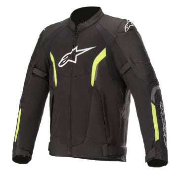 Alpinestars AST V2 Air Jacket Black Yellow Fluo