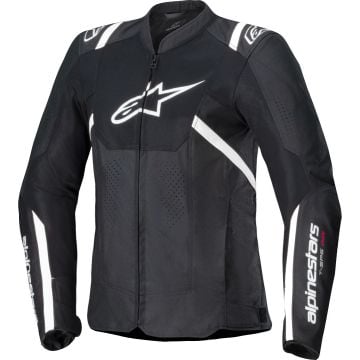 Alpinestars Stella T-SPS Air V2 Black White Womens Motorcycle Jacket