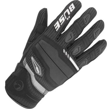 Büse Fresh Black White Gloves