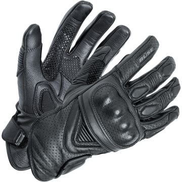 Büse Cafe Racer Black Perforated Gloves