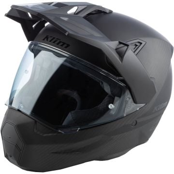 Klim X1 Alpha Carbon Matt Black Full Face Adventure Helmet