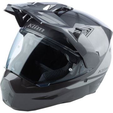 Klim X1 Alpha Carbon Anthracite Full Face Adventure Helmet