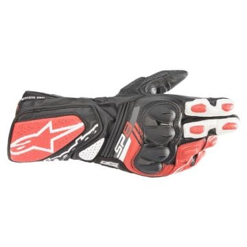 Alpinestars SP-8 V3 Noir Blanc Bright Rouge Gants