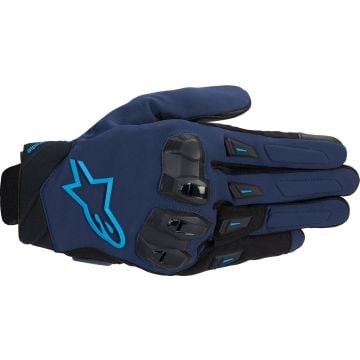 Alpinestars SP X 3 Dark Blue Blithe Blue Motorcycle Gloves