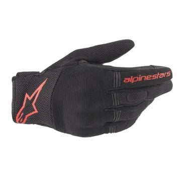 Alpinestars Copper Schwarz Rot Fluo Handschuhe