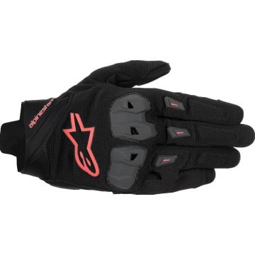 Alpinestars SP X 1 Black Red Fluo Motorcycle Gloves