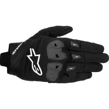 Alpinestars SP X 1 Black White Motorcycle Gloves