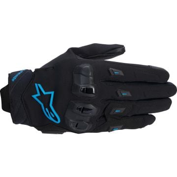 Alpinestars Stella SP X 3 Black Blithe Blue Womens Motorcycle Gloves
