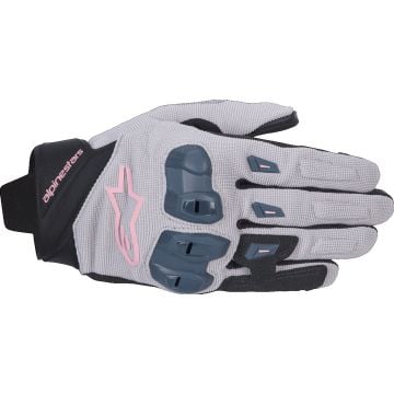 Alpinestars Stella SP X 1 Mid Gray Black Asphalt Womens Motorcycle Gloves