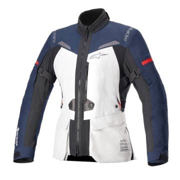 Alpinestars Stella ST-7 2L Gore-Tex Jacket Ice Gray Dark Blue Black