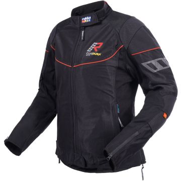Rukka AirGobina 2.0 Ladies Black Red Motorcycle Textile Jacket
