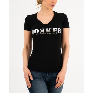 Rokker Logo Ladies T-Shirt