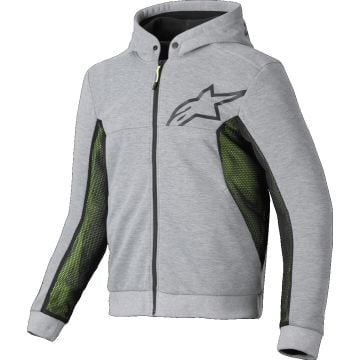 Alpinestars Chrome Air Sport Hoodie Gray Heather Black