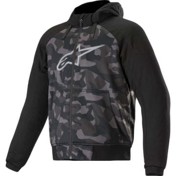 Alpinestars Chrome Camo Sport Motorcycle Zip Hoodie