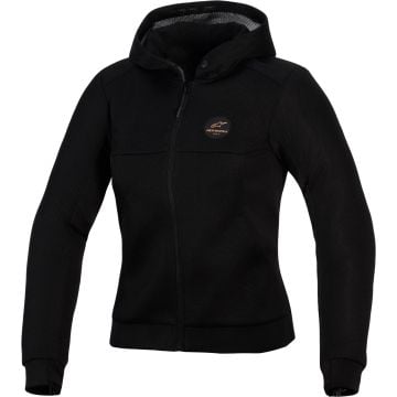 Alpinestars Stella Chrome Superairflow Ladies Motorcycle Zip Hoodie