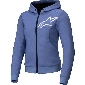 Alpinestars Stella Chrome V2 Sport Hoodie Blue Violet White