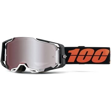 100% Armega HiPER Black Tail Motocross Goggles