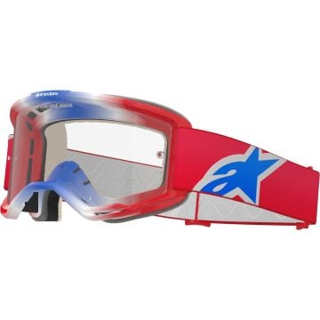 Alpinestars Vision 5 Corp Tricolor Motocross Goggles