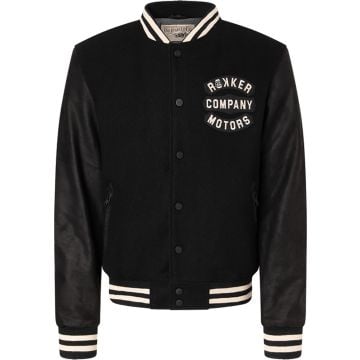 Rokker College Motorcycle Leather/Textile Jacket