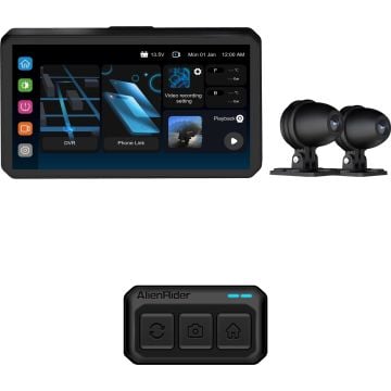 AlienRider M2-QR Bundle 5 BMW Motorcycle Multimedia System
