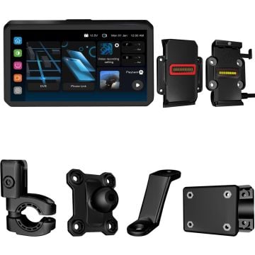 AlienRider M2-QR Bundle 5 Motorcycle Multimedia System