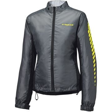 Held Wet Tour 2 Ladies Dark Grey Black Fluo Yellow Rain Jacket