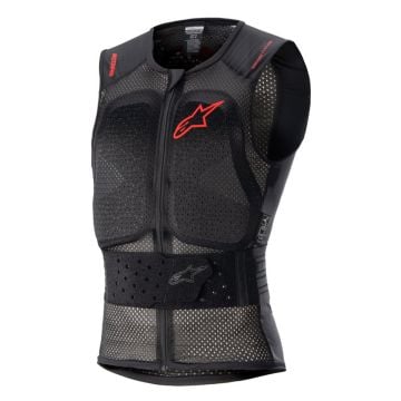 Alpinestars Nucleon Flex Pro Protection Vest Transparent Smoke Red Black