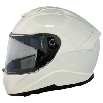 APEX FT300 Solid White Full Face Helmet