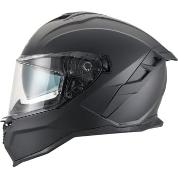 APEX FI200 Solid Matt Black Full Face Helmet