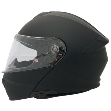 APEX MI100 Solid Negro Mate Casco Modular