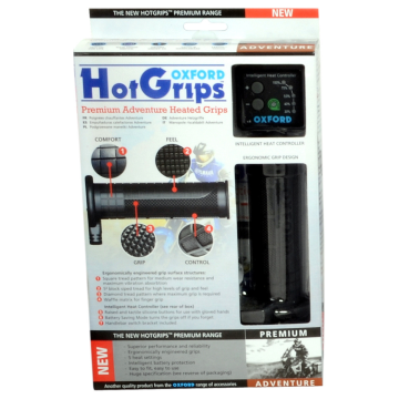 Oxford Products Hotgrips premium adventure Black