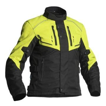 Lindstrands Halden Jacket Black Yellow   