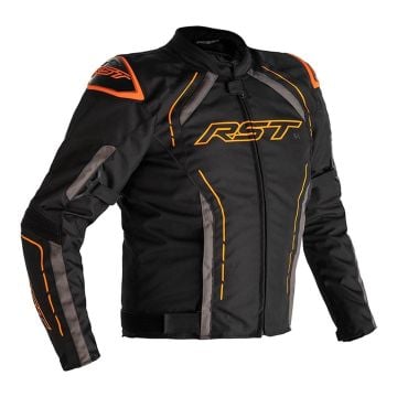 RST S-1 Textile Jacket Black Orange Grey