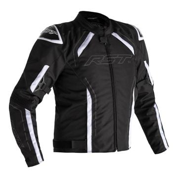 RST S-1 Textile Jacket Black White