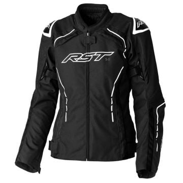RST S1 Ladies Textile Jacket Black White