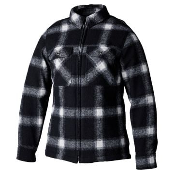 RST Brushed Ladies Shirt Black White Check