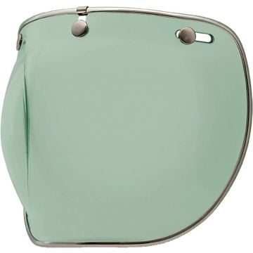 Bell Custom 500 3-Snap Deluxe Bubble Shield Mint Green