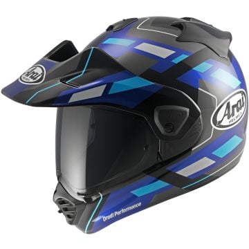 Arai Tour-X5 Match Blue Black White Full Face Adventure Helmet