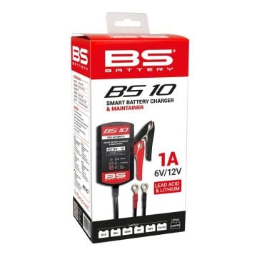 BS Battery BS10 6V / 12V 1A cargador de batería inteligente