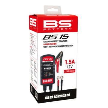 BS Battery Cargador de batería inteligente BS15