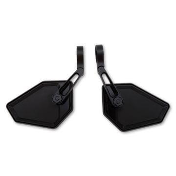HIGHSIDER Pro Bar End Mirror Nova-Race Black (Pair)