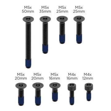 Quad Lock Anti-Theft Screw Kit