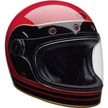 Bell Bullitt GT Charge Black Red Gold Full Face Helmet