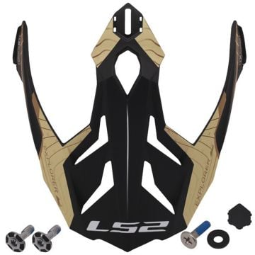 LS2 MX701 Trick Helmet Peak