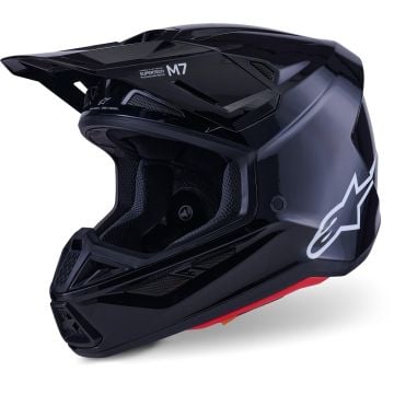 Alpinestars S-M7 Negro Casco Motocross
