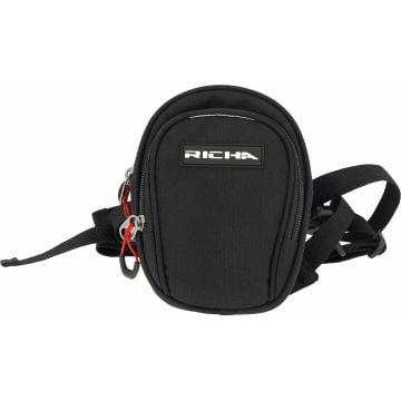 Richa Upper Leg Beintasche Schwarz