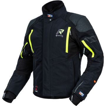 Rukka Shield-R Black Yellow Motorcycle Textile Jacket