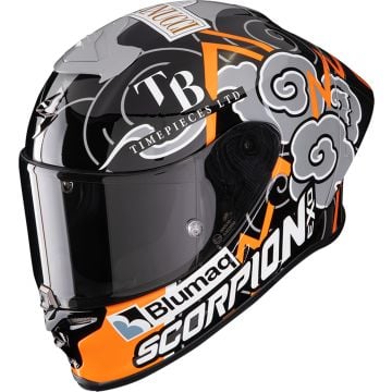 Scorpion EXO-R1 Evo Air Racing # 1 Replica Aron FIM Casco integral