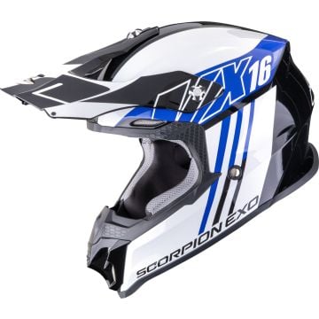 Scorpion VX-16 Evo Air Lignes Motocross Helmet